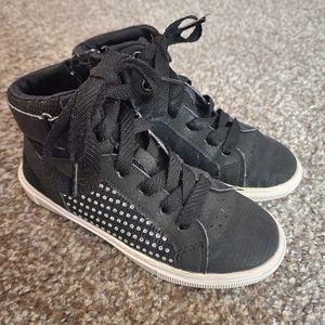 Sketchers Girls High Top Sneaker Shoes
